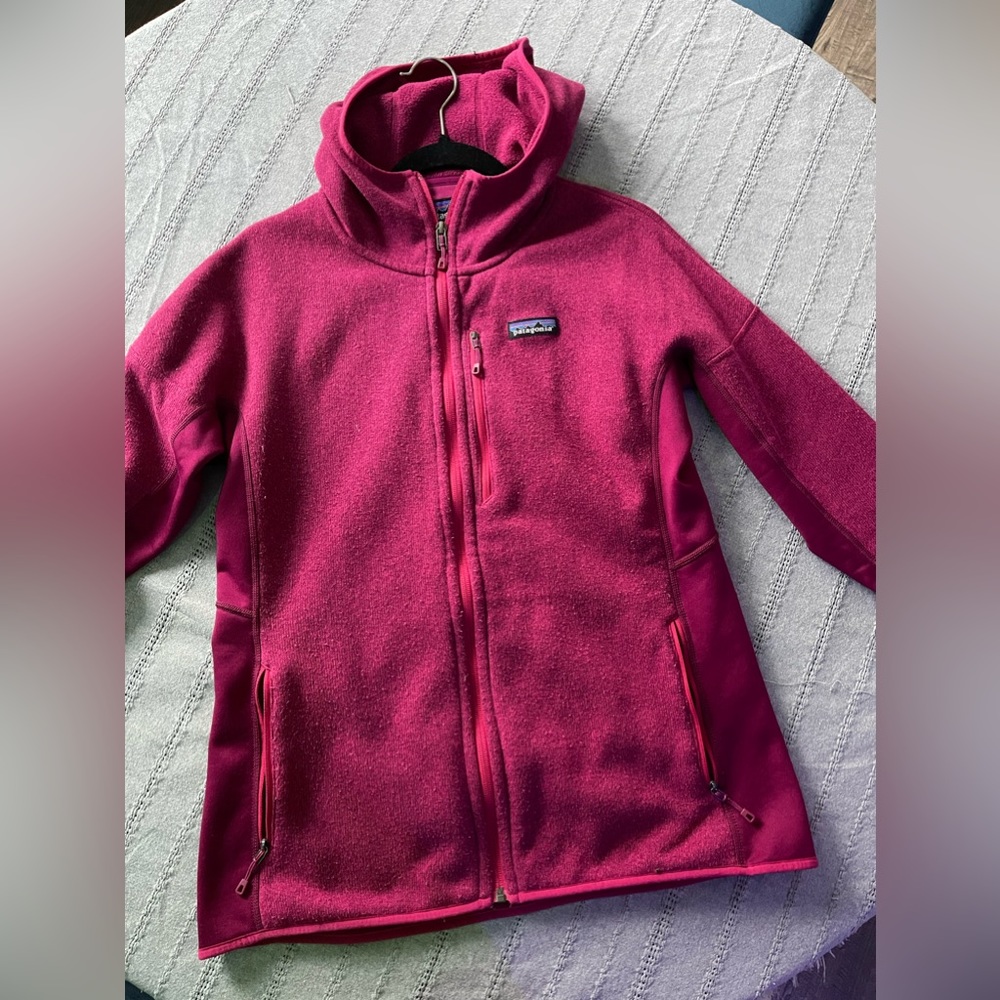 Patagonia better sweater jacket. Ladies size large